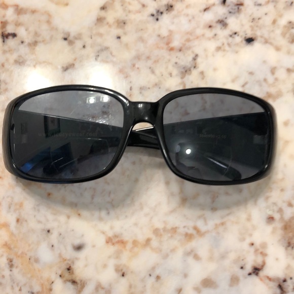 Rectangular reader sunglasses black lenses - Picture 6 of 6